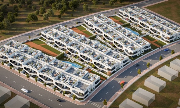 Neue Gebäude - Hoch gelegener Bungalow - San Miguel de Salinas