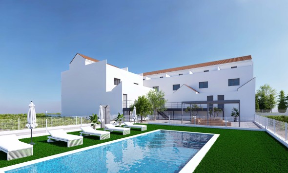 Obra nueva - Casa pareada - Rafal