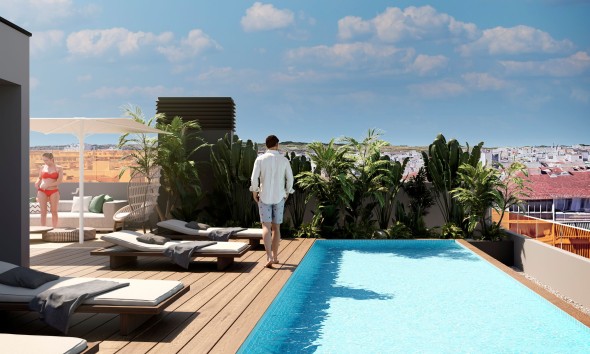 Neue Gebäude - Penthouse - Torrevieja