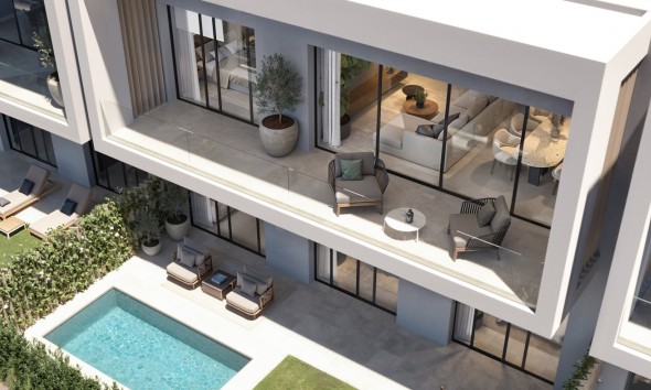 Neue Gebäude - terraced - Caseres del Sol