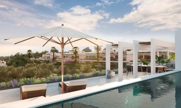 Neue Gebäude - Hoch gelegener Bungalow - Marbella