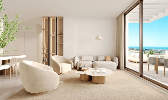 Obra nueva - Apartamento / piso - Las Lagunas de Mijas