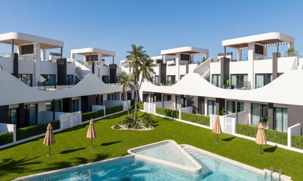 Neue Gebäude - Hoch gelegener Bungalow - San Fulgencio