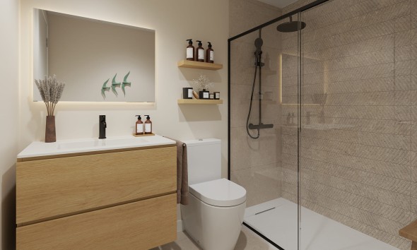 Obra nueva - Apartamento / piso - Las Lagunas de Mijas