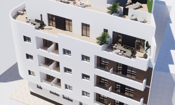 Neue Gebäude - Penthouse - Torrevieja