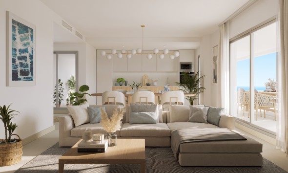 New Build - Apartment / flat - Las Lagunas de Mijas