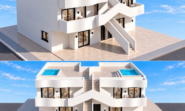 Nieuwbouw Woningen - Verhoogde bungalow - San Pedro del Pinatar