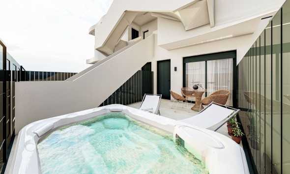 Nieuwbouw Woningen - Verhoogde bungalow - San Pedro del Pinatar