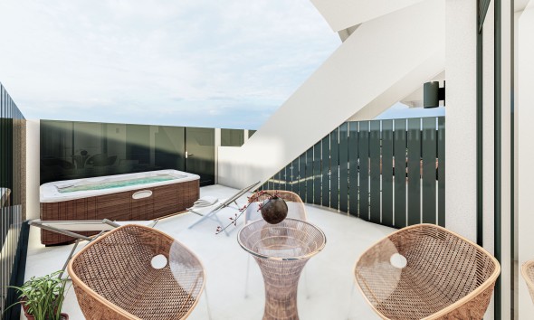 Nieuwbouw Woningen - Verhoogde bungalow - San Pedro del Pinatar