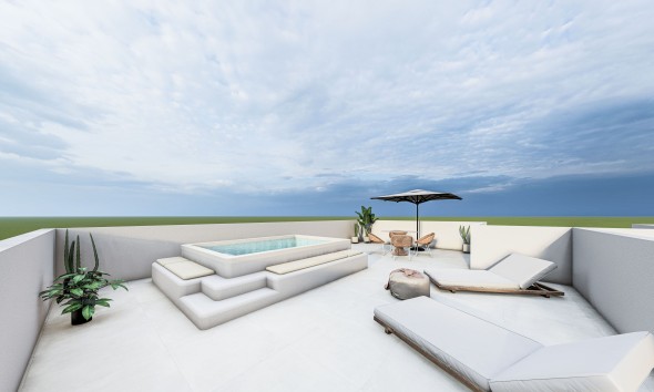 Nieuwbouw Woningen - Verhoogde bungalow - San Pedro del Pinatar