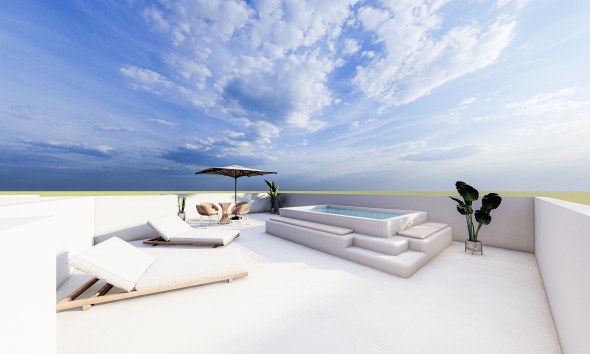 Nieuwbouw Woningen - Verhoogde bungalow - San Pedro del Pinatar