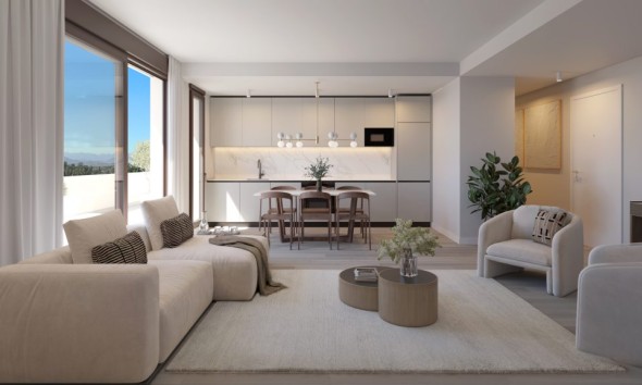 New Build - Apartment / flat - Las Lagunas de Mijas