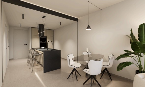 Nieuwbouw Woningen - Laaggelegen bungalow - San Miguel de Salinas