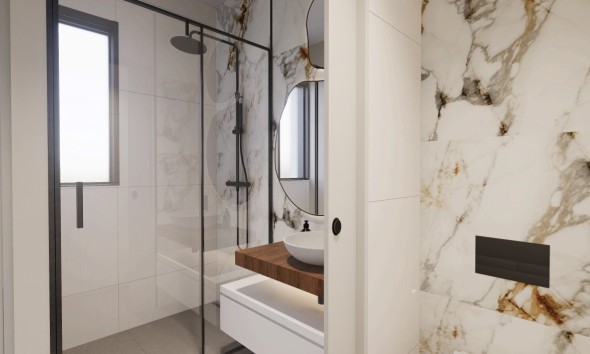 Nieuwbouw Woningen - Laaggelegen bungalow - San Miguel de Salinas