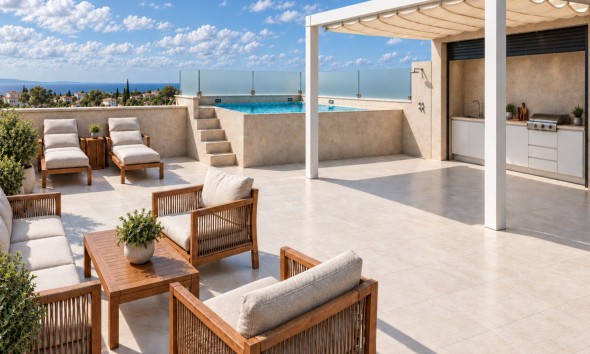 Nieuwbouw Woningen - Verhoogde bungalow - San Pedro del Pinatar