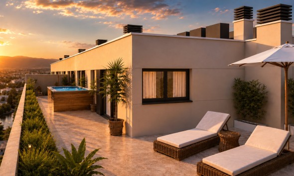 Nouvelle construction - Attique - Las Lagunas de Mijas