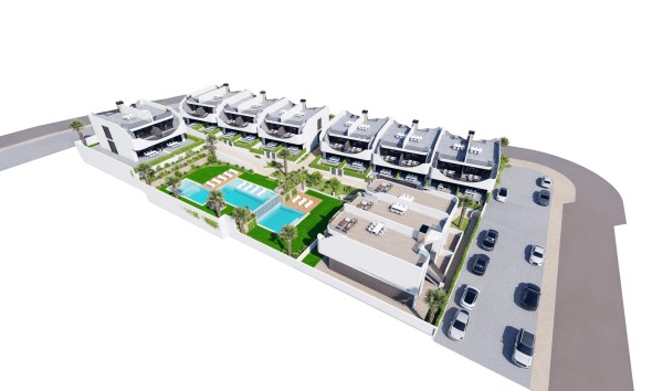 Nouvelle construction - Bungalow de plain-pied - San Miguel de Salinas
