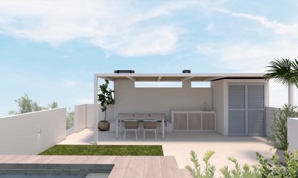 Neue Gebäude - Flach gelegener Bungalow - Pilar de la Horadada