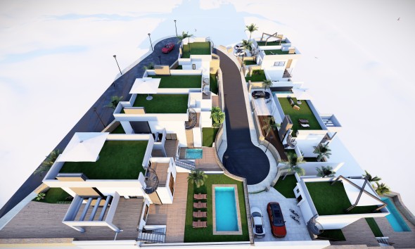 Nieuwbouw Woningen - Halfopen bebouwing - Algorfa