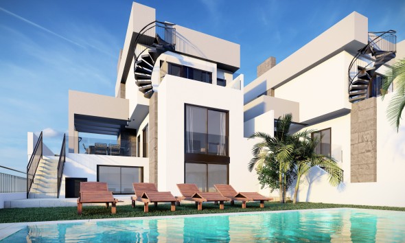 Nieuwbouw Woningen - Halfopen bebouwing - Algorfa