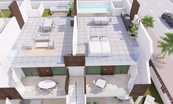 Obra nueva - Bungalow bajo - Pilar de la Horadada