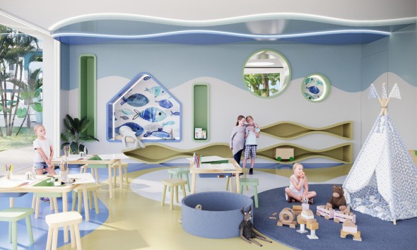 Neue Gebäude - Wohnung - La Manga del Mar Menor