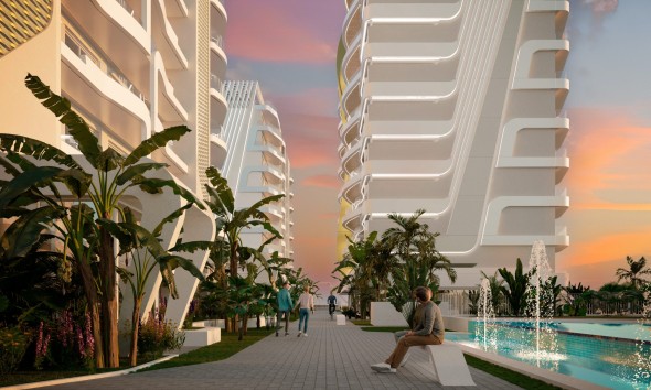 Neue Gebäude - Wohnung - La Manga del Mar Menor