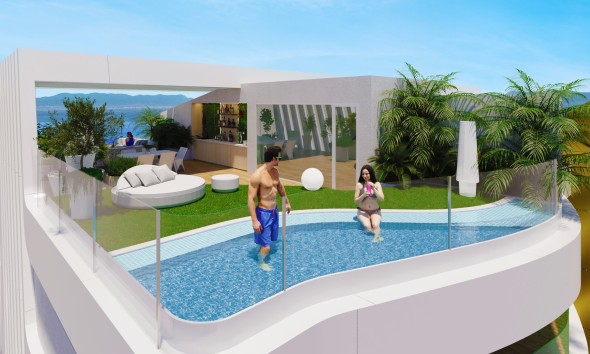 Neue Gebäude - Wohnung - La Manga del Mar Menor