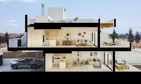 Obra nueva - Planta baja - Los Alcázares
