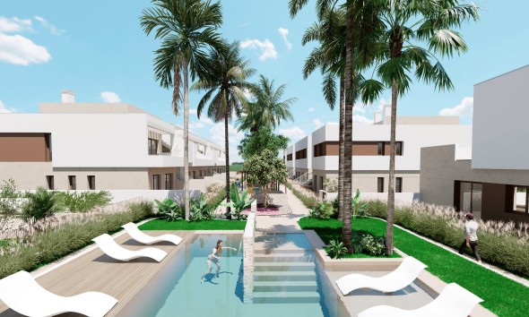 Nieuwbouw Woningen - Verhoogde bungalow - Los Alcázares