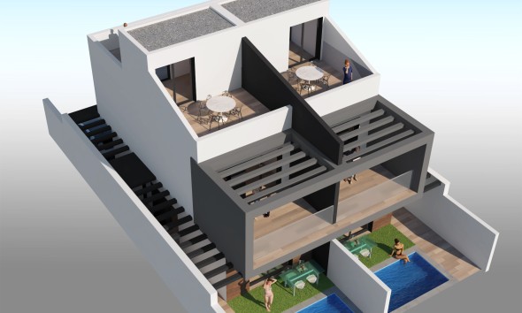 Nouvelle construction - Maison mitoyenne - San Javier