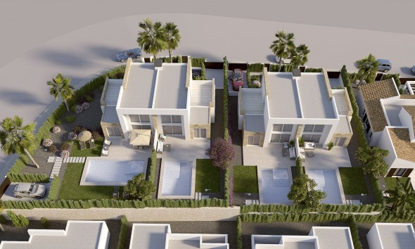 Neue Gebäude - Doppelhaushälfte - Algorfa