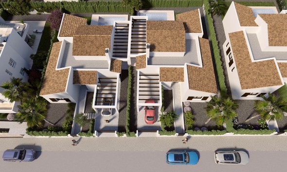 Neue Gebäude - Doppelhaushälfte - Algorfa