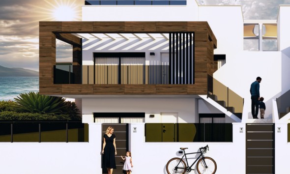 Nieuwbouw Woningen - Verhoogde bungalow - San Pedro del Pinatar