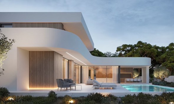 Neue Gebäude - Villa / Doppelhaushälfte - Moraira