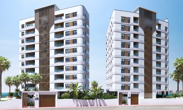 Obra nueva - Apartamento / piso - La Manga del Mar Menor