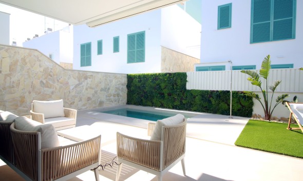 Neue Gebäude - Flach gelegener Bungalow - Pilar de la Horadada