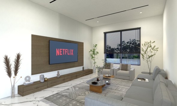 Nieuwbouw Woningen - Verhoogde bungalow - Fuente Alamo