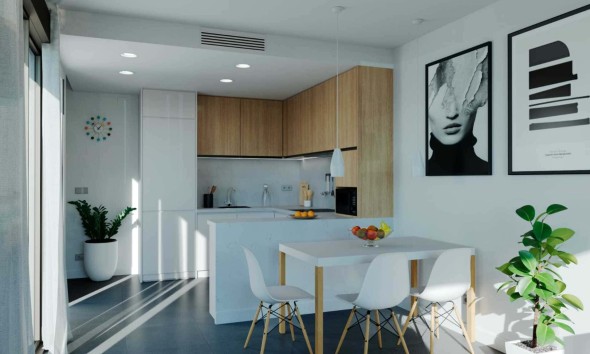 Neue Gebäude - Flach gelegener Bungalow - San Pedro del Pinatar