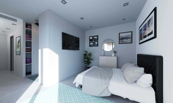 Neue Gebäude - Flach gelegener Bungalow - San Pedro del Pinatar